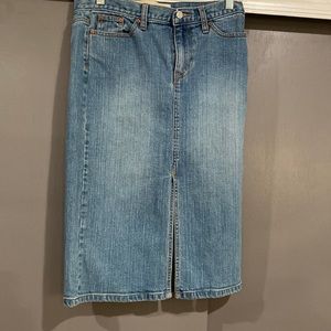 Gap, jeans, skirt, size 4